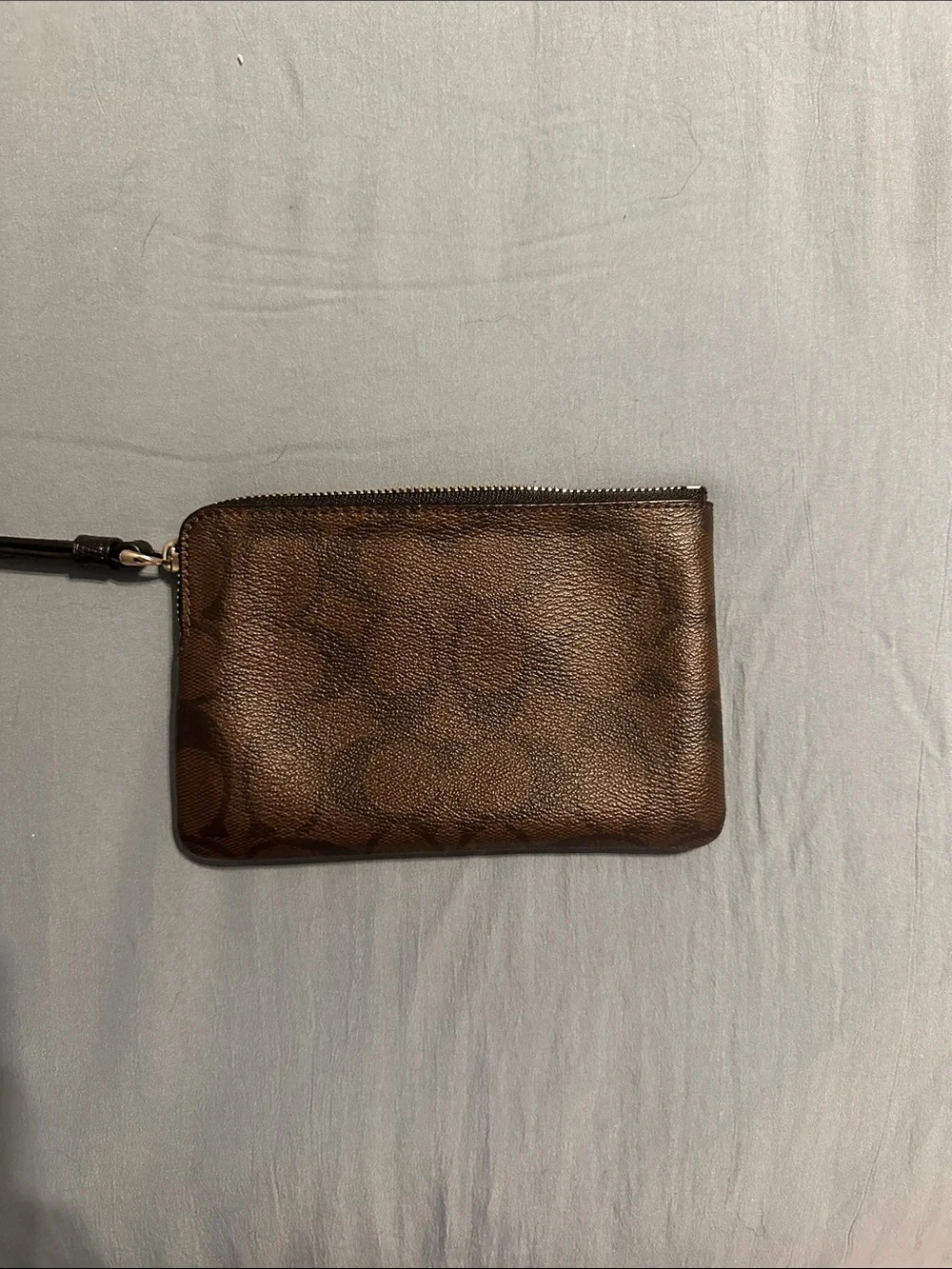 Coach compact wristlet